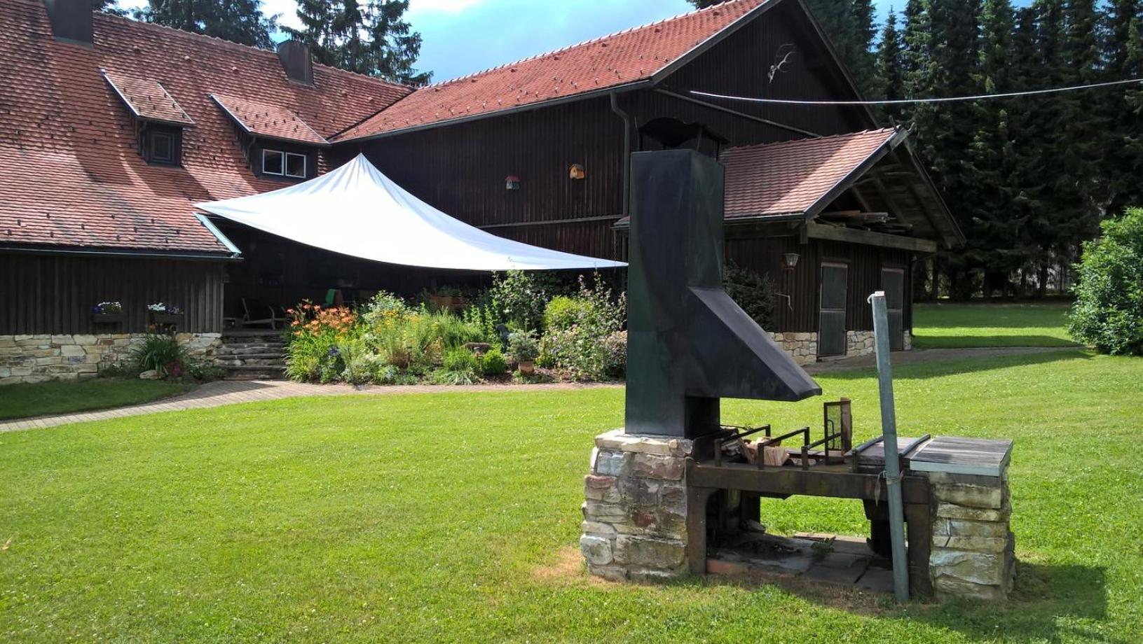Albler-Nest Auf Hofgut Kuche Apartamento Burladingen Exterior foto